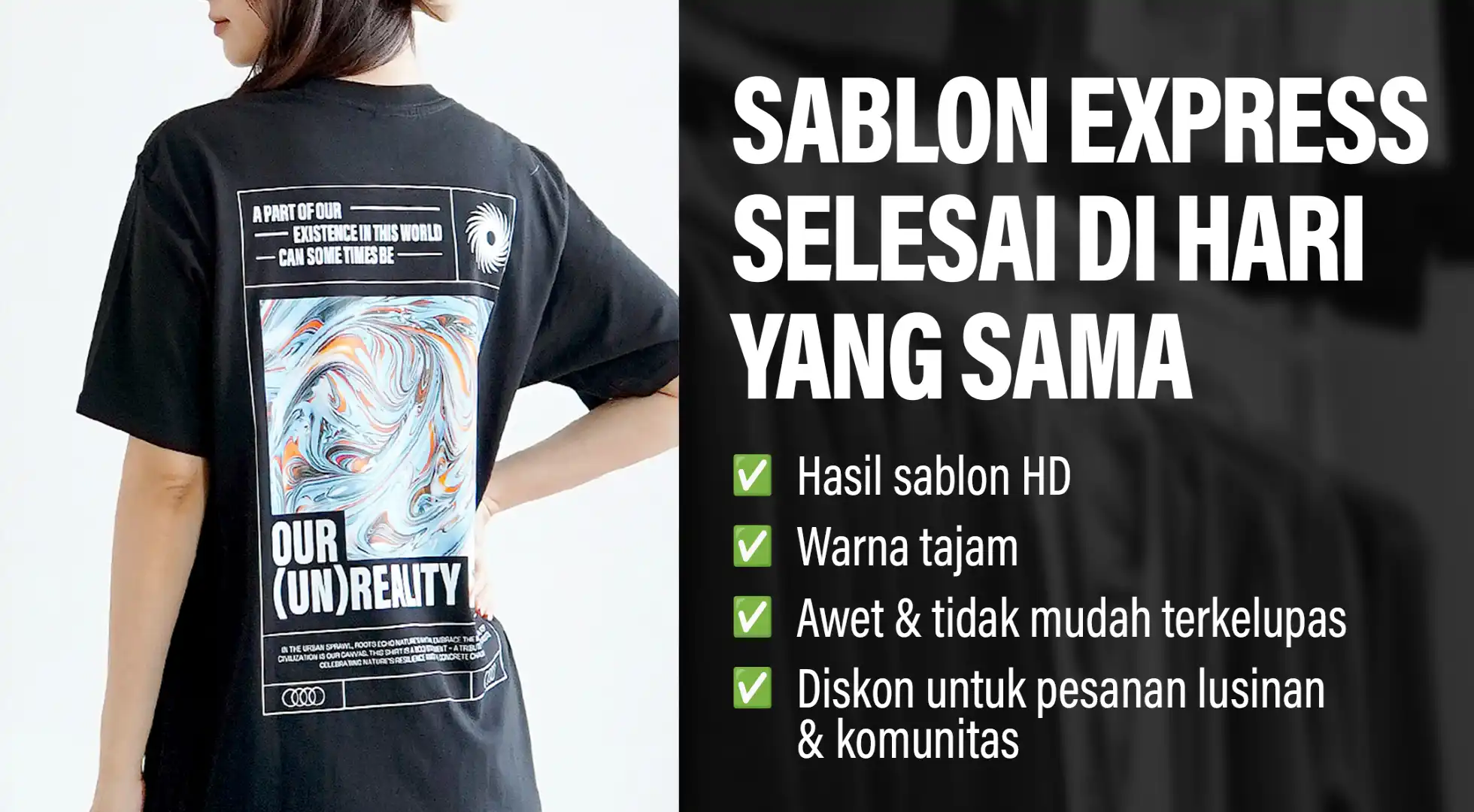 jasa sablon kaos express serpong