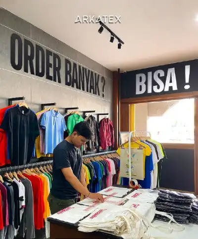 kaos polos arkatex